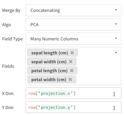 Many Numeric Columns