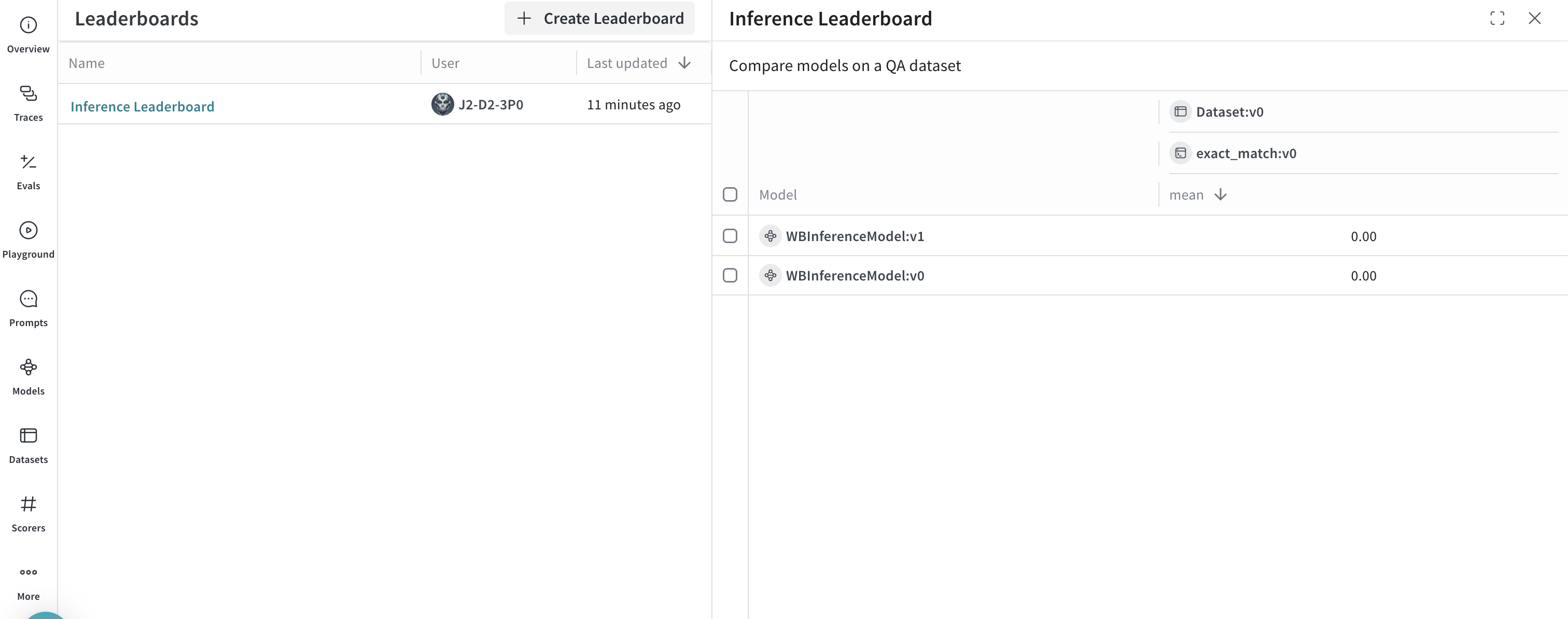 View your leaderboard